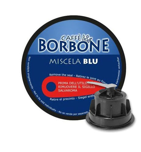90 Capsule Borbone Dolce Re miscela Blu compatibili Dolce Gusto