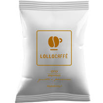 100 Capsule Lollo Caffe Oro Espresso Compatibili Espresso Point